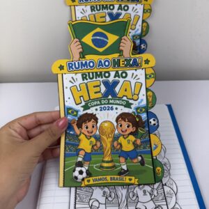 Mini Livro Da Copa Do Mundo